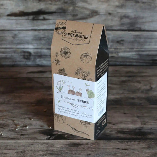 Assortiment de graines pour jardiner en février – La Ferme de Sainte Marthe