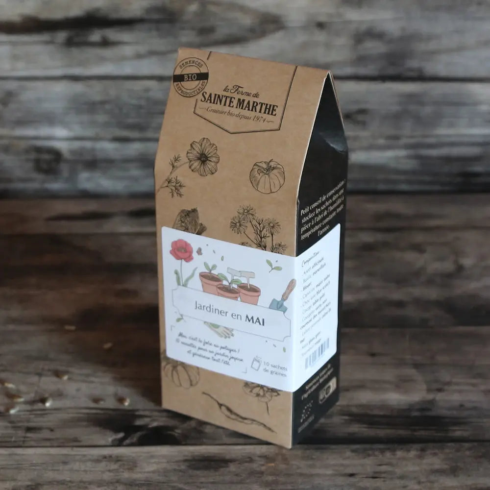Assortiment de graines pour jardiner en mai – La Ferme de Sainte Marthe