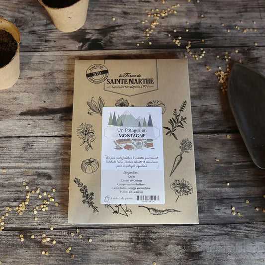Assortiment de graines pour un potager en montagne – La Ferme de Sainte Marthe