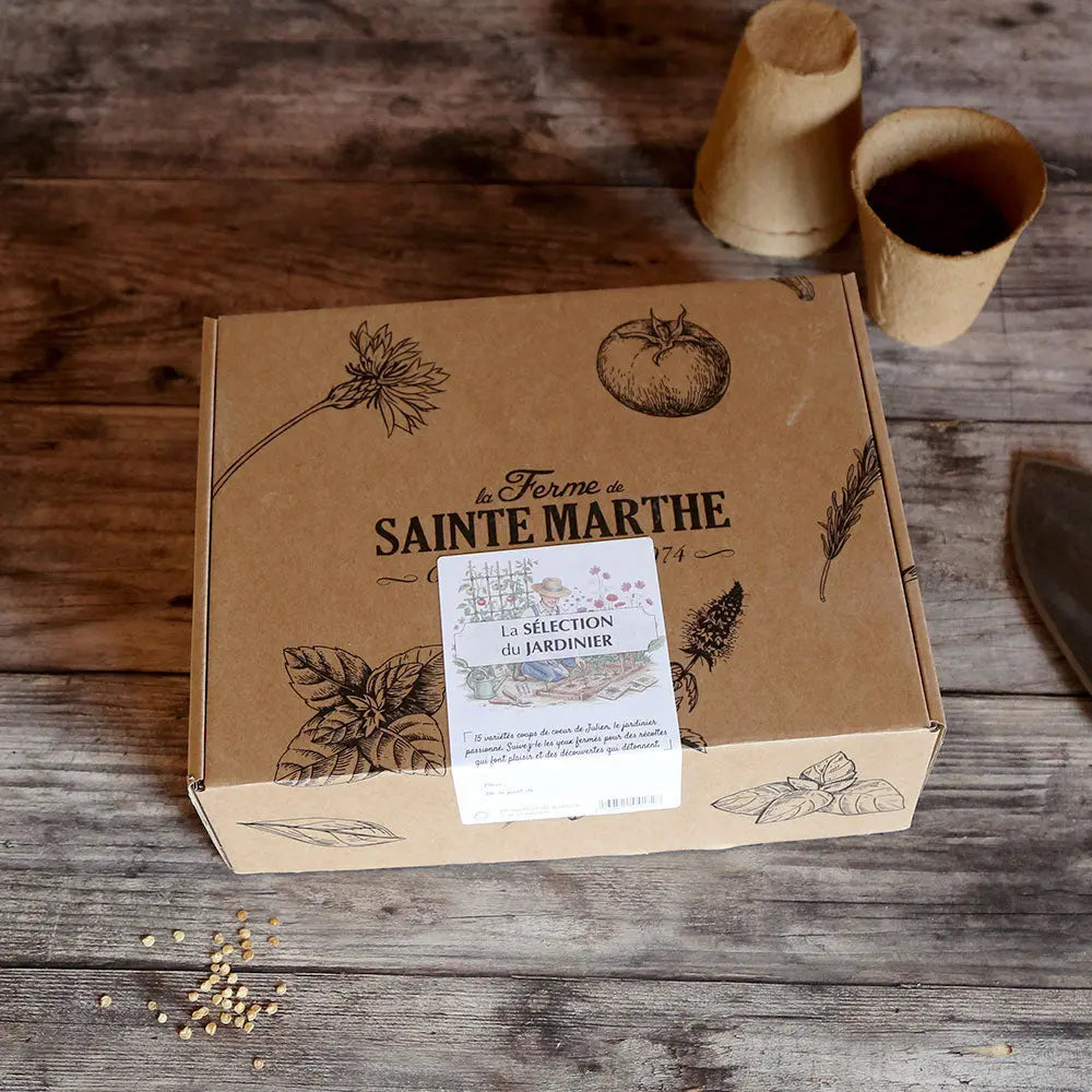 Coffret de graines la sélection du jardinier – La Ferme de Sainte Marthe