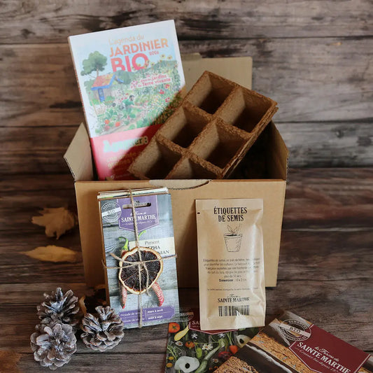 Coffret de graines une année au potager – La Ferme de Sainte Marthe