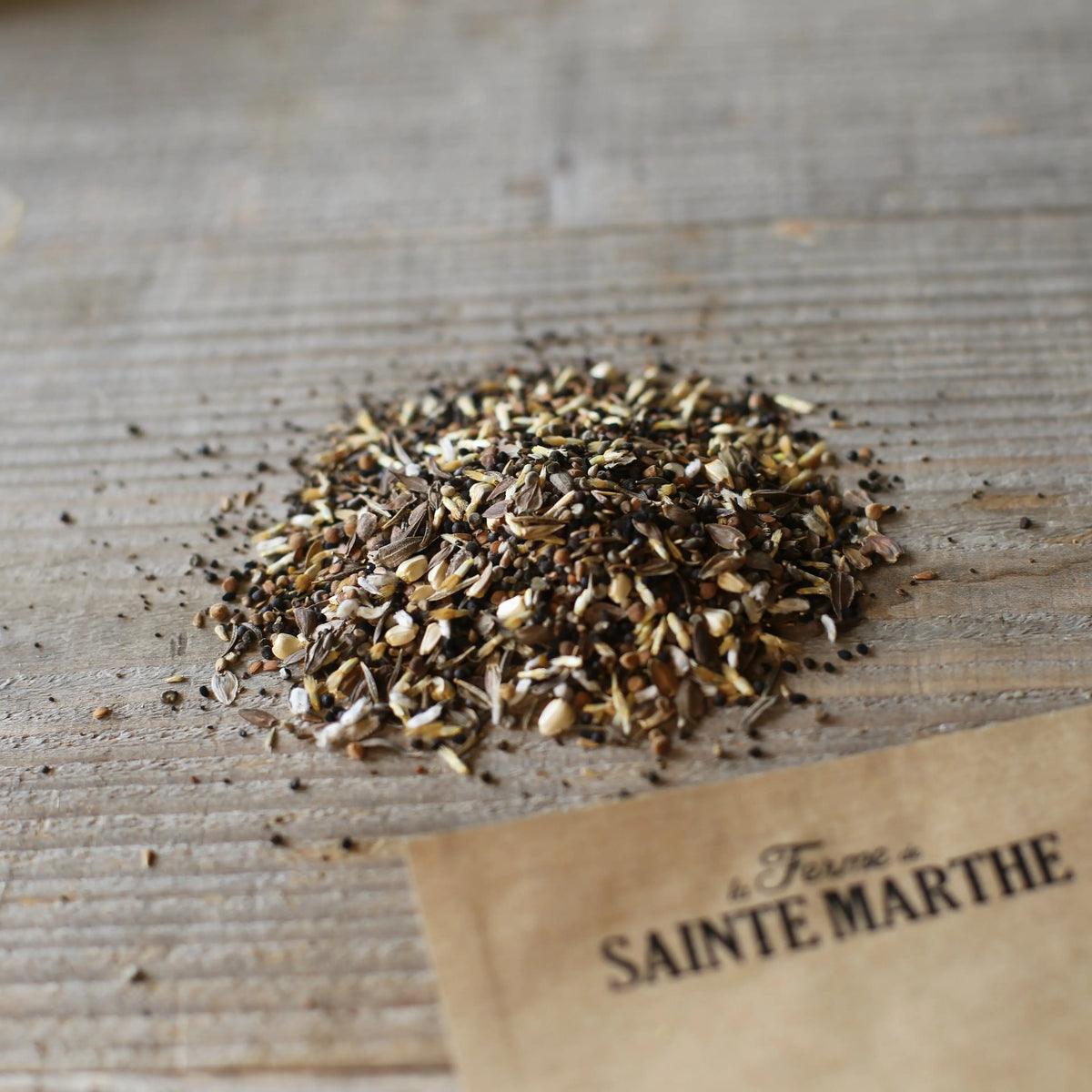 Graines de mélange fleuri camaïeu blanc et crème – La Ferme de Sainte Marthe