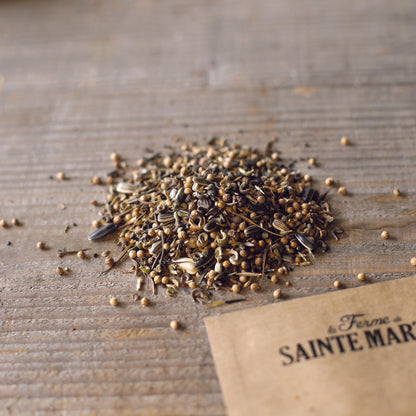 Graines de mélange fleuri fleurs pour cuisiner bio – La Ferme de Sainte Marthe